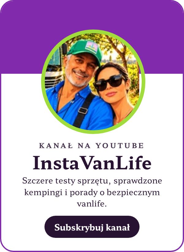 InstaVanLife – kanał o podróżach kamperem na YouTube
